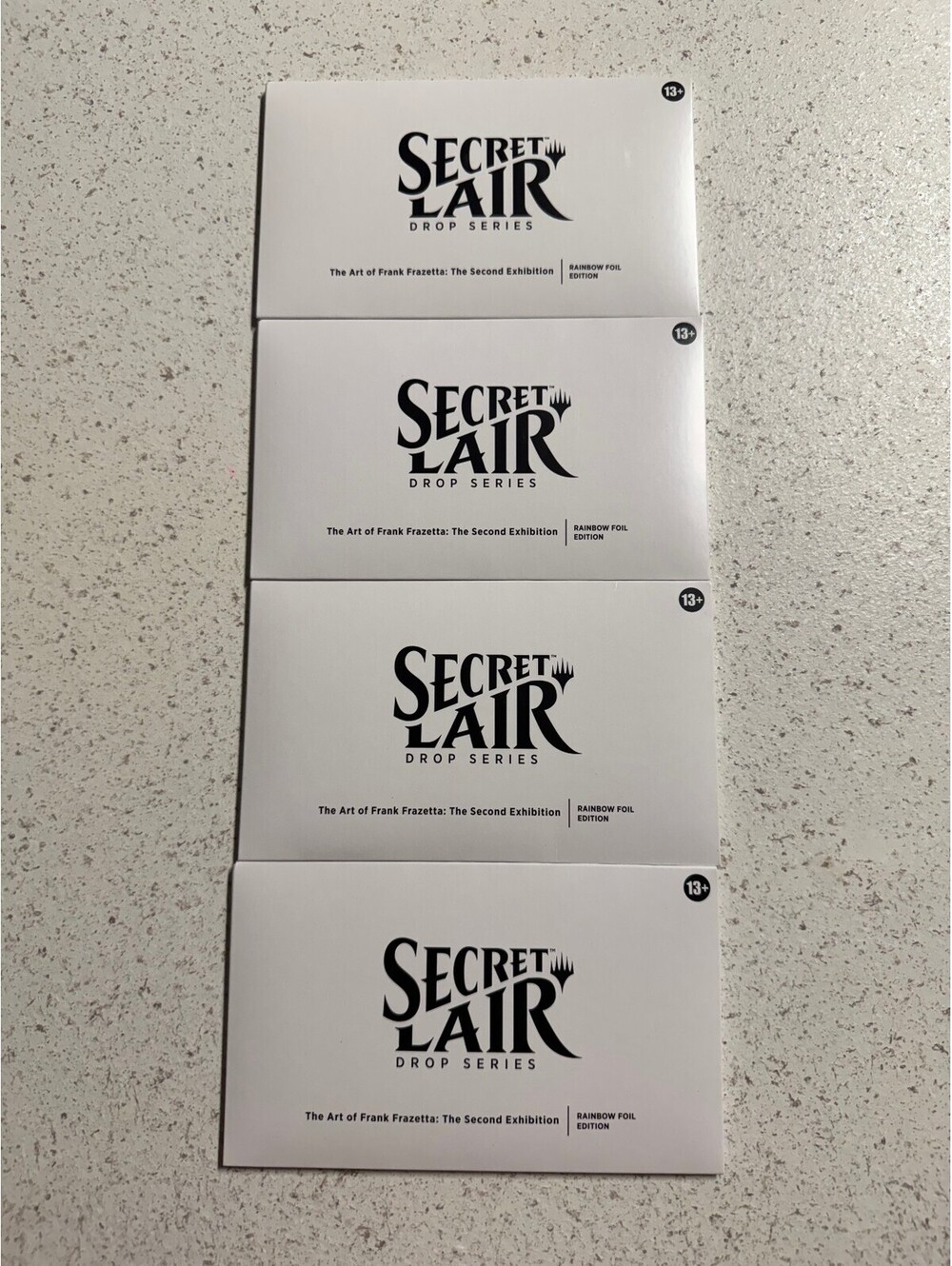 4x Secret Lair Drop: The Art of Frank Frazetta: The Second Exhibition